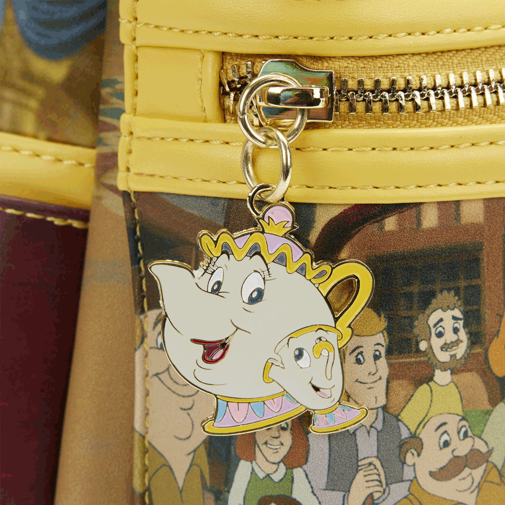 Loungefly x Disney Beauty and The Beast Scenes Mini Backpack - GeekCore