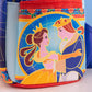 Loungefly x Disney Beauty and the Beast Stained Glass Roses Mini Backpack - GeekCore