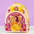 Loungefly x Disney Belle Stained Glass Portrait Mini Backpack - GeekCore