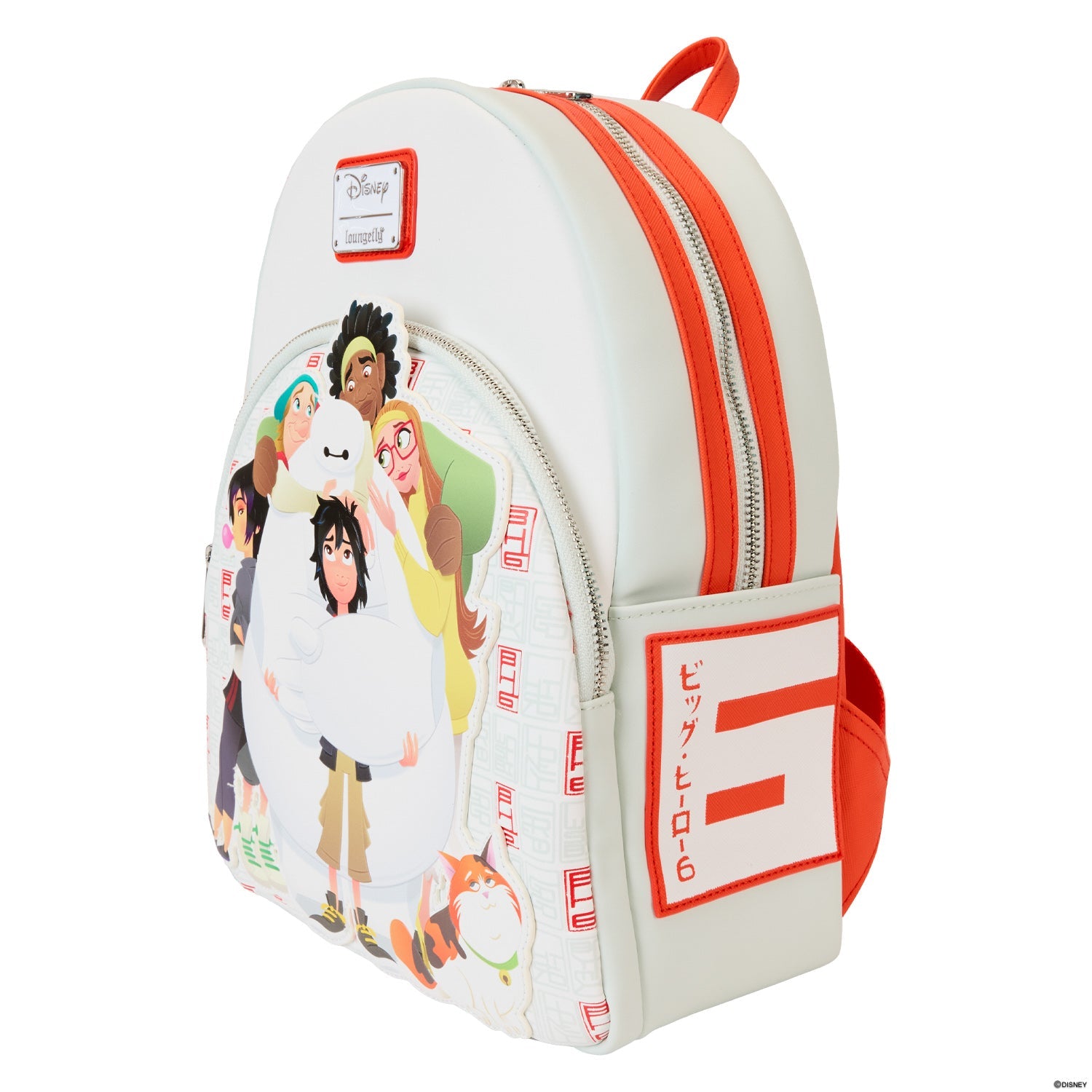 Loungefly x Disney Big Hero 6 10th Anniversary Baymax Gang Mini Backpack - GeekCore