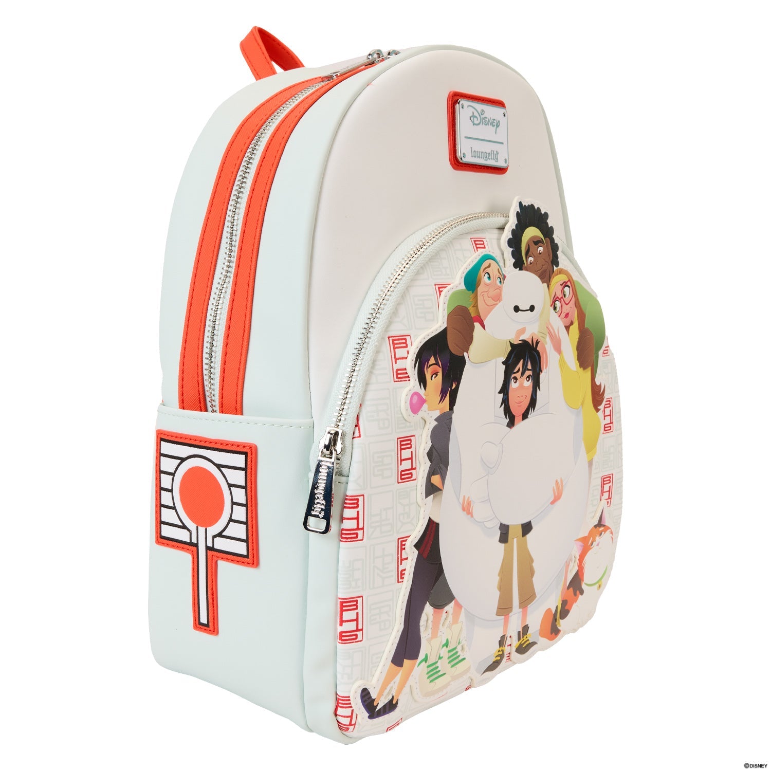 Loungefly x Disney Big Hero 6 10th Anniversary Baymax Gang Mini Backpack - GeekCore