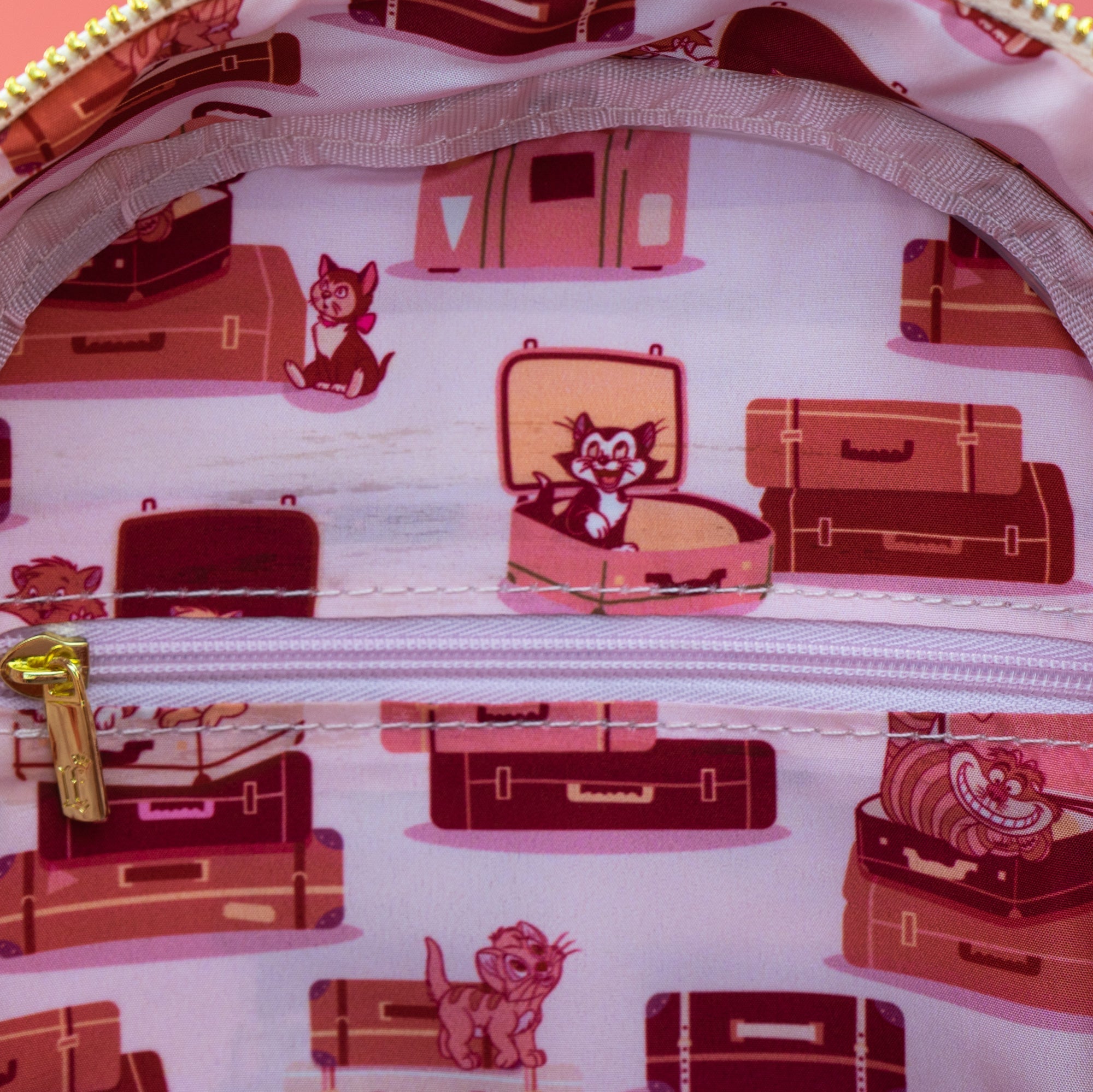 Loungefly x Disney Cats Among Luggage Mini Backpack - GeekCore