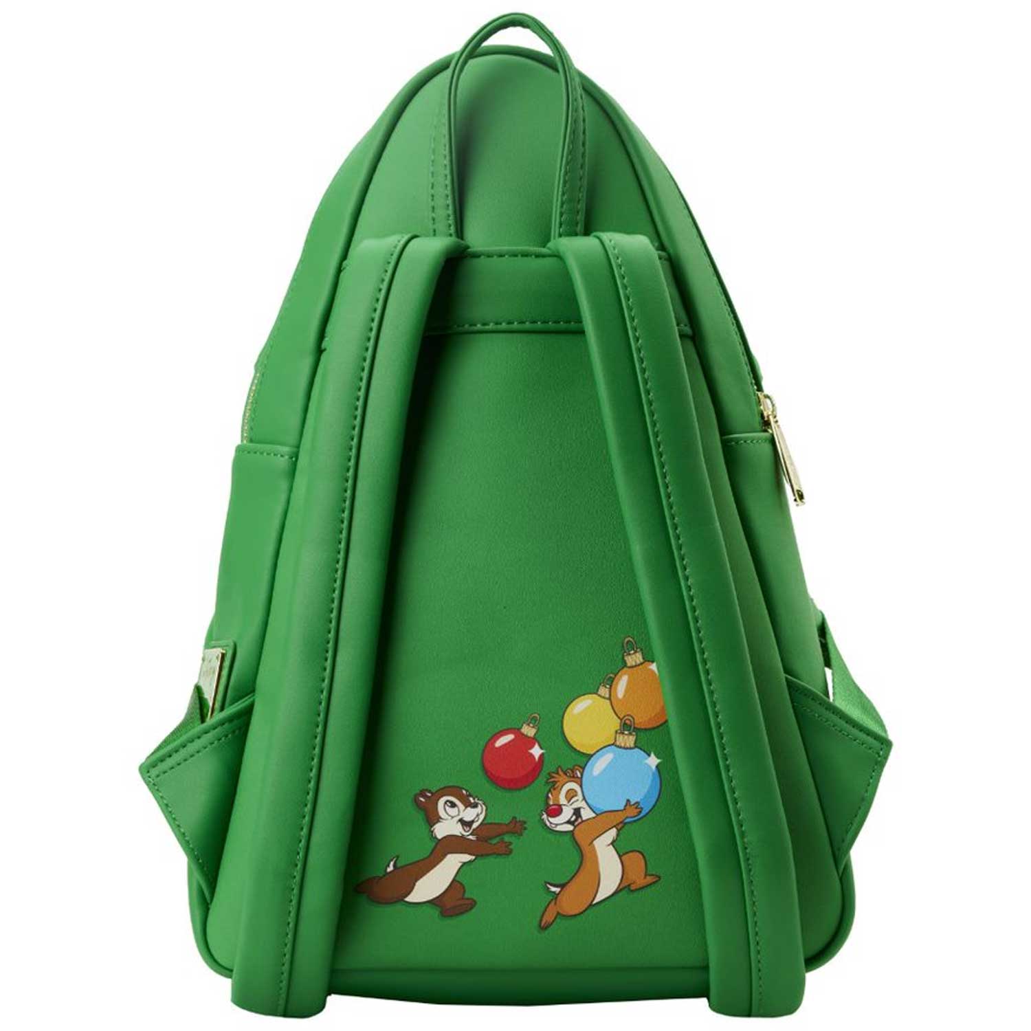 Loungefly x Disney Chip and Dale Figural Christmas Tree Mini Backpack - GeekCore