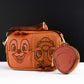 Loungefly x Disney Chip 'N' Dale Corduroy Sling Crossbody Bag With Coin Bag - GeekCore