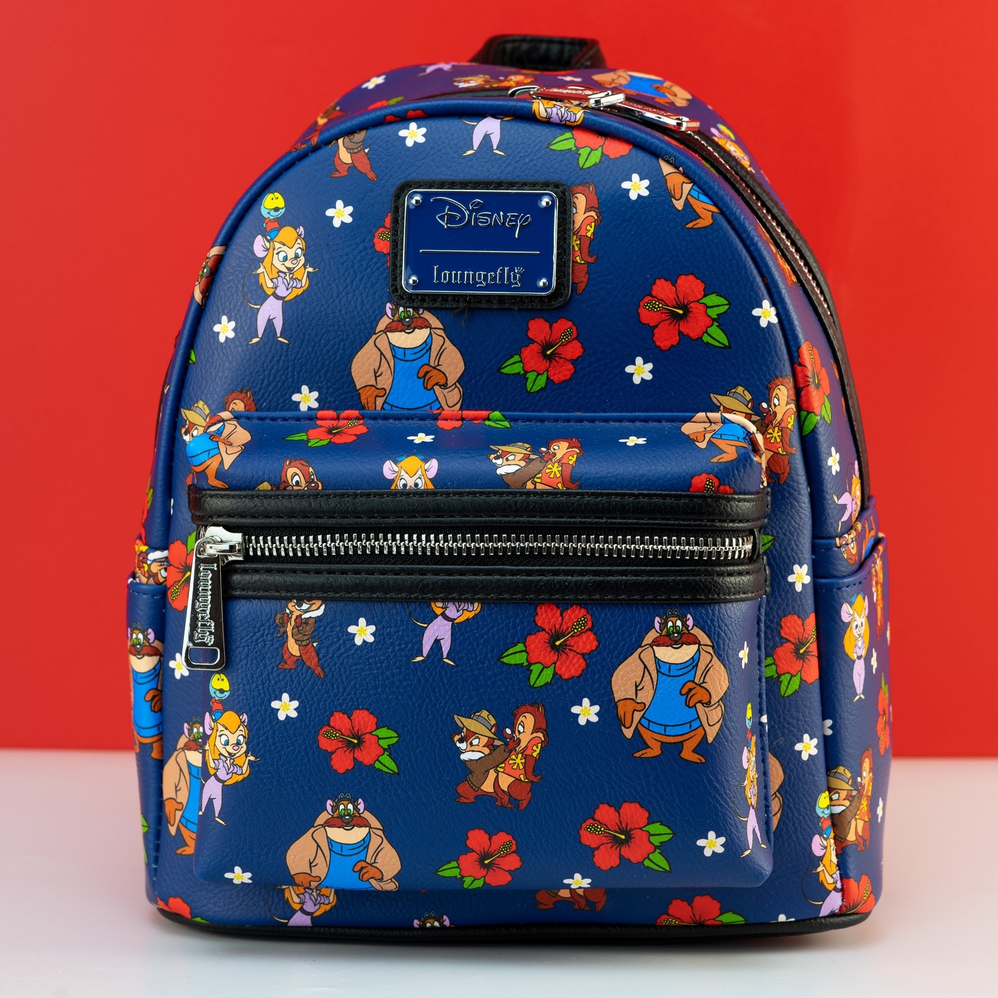 Loungefly x Disney Chip 'n Dale Rescue Rangers AOP Mini Backpack - GeekCore