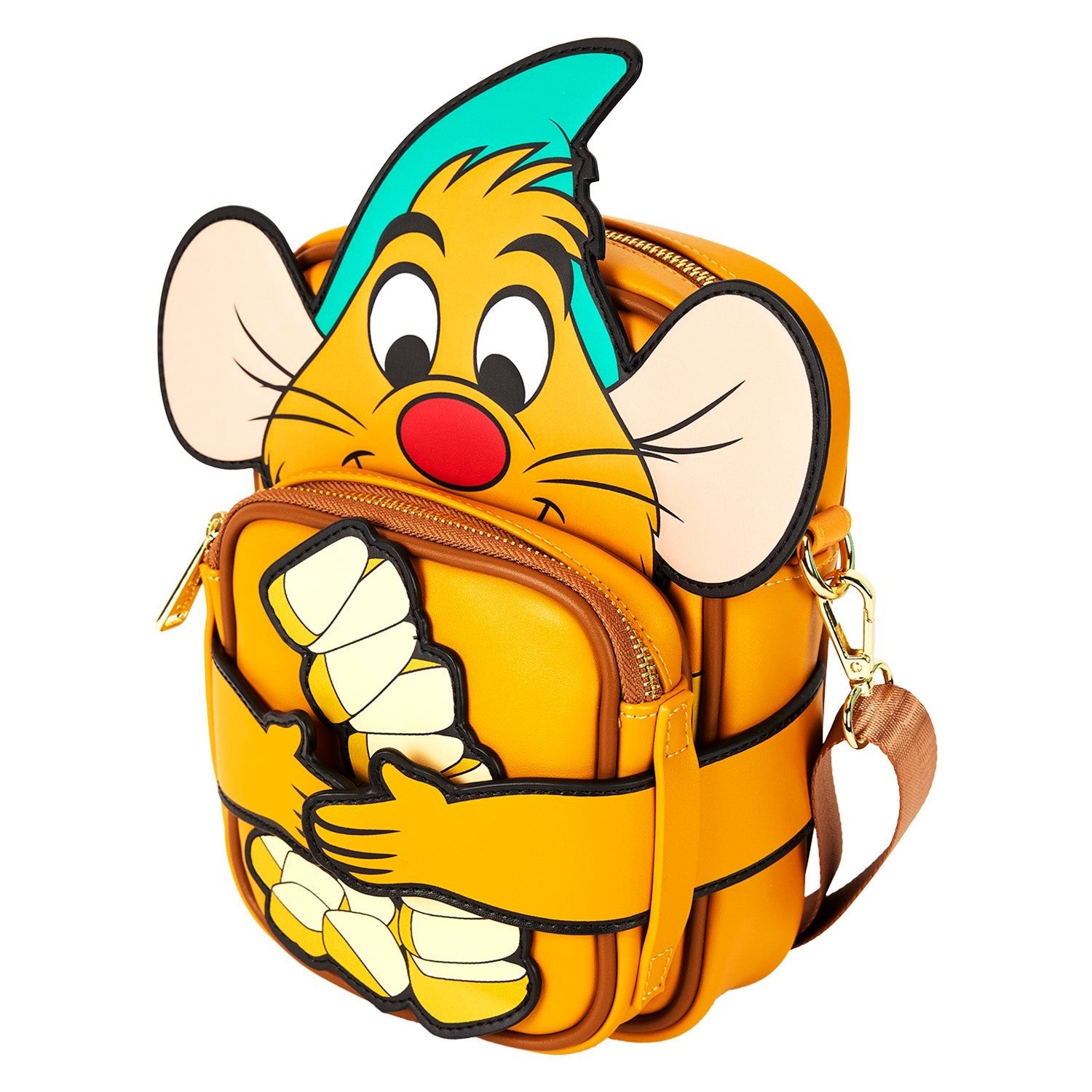 Loungefly x Disney Cinderella 75th Anniversary Gus Crossbuddies Bag - GeekCore