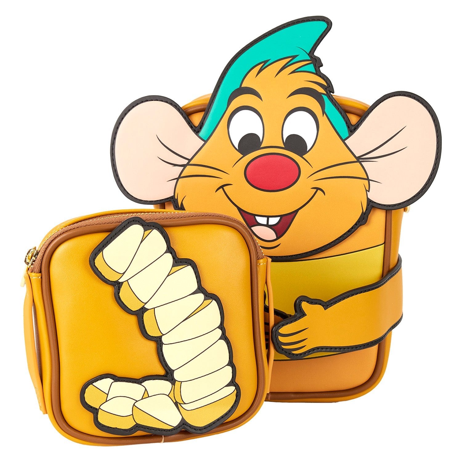 Loungefly x Disney Cinderella 75th Anniversary Gus Crossbuddies Bag - GeekCore