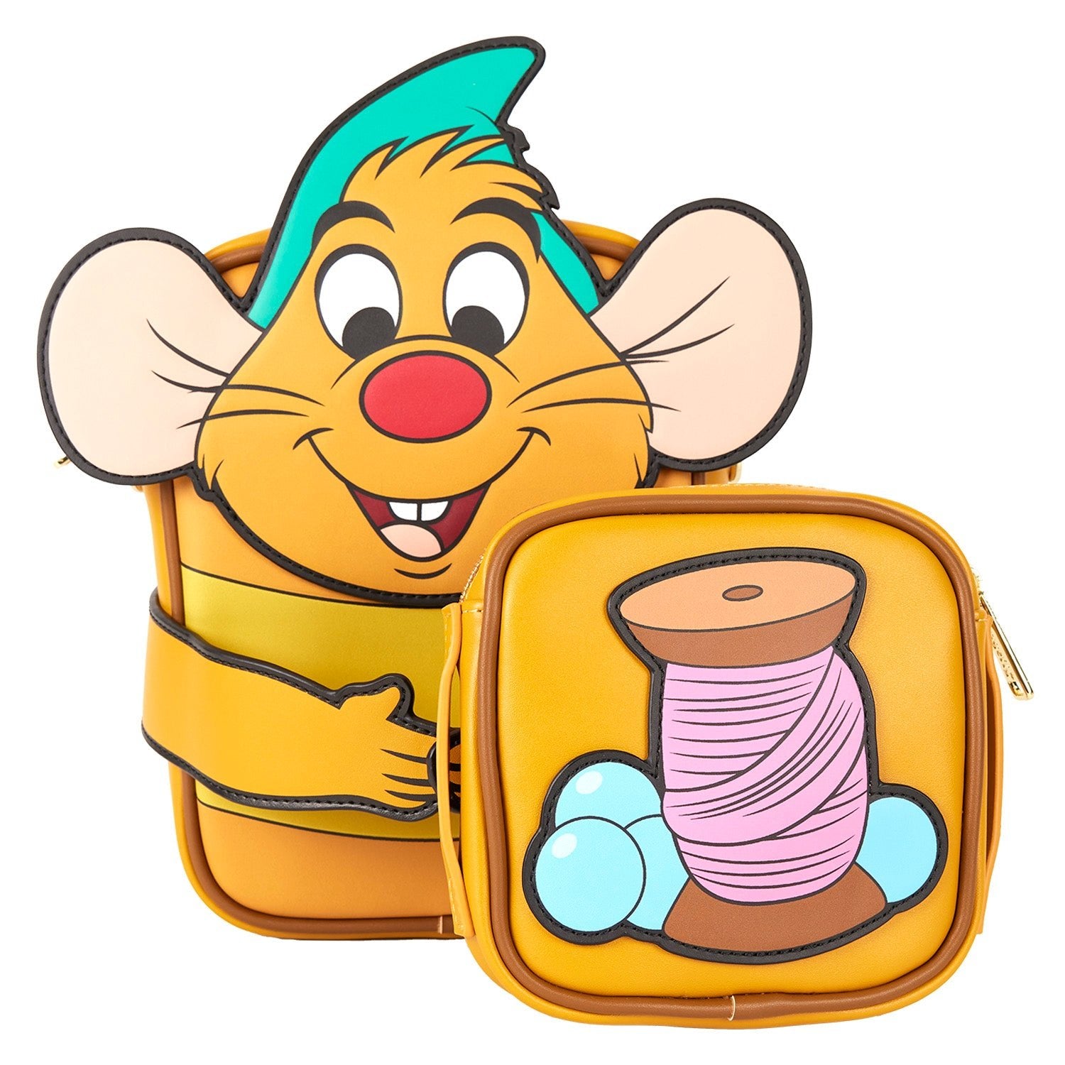 Loungefly x Disney Cinderella 75th Anniversary Gus Crossbuddies Bag - GeekCore