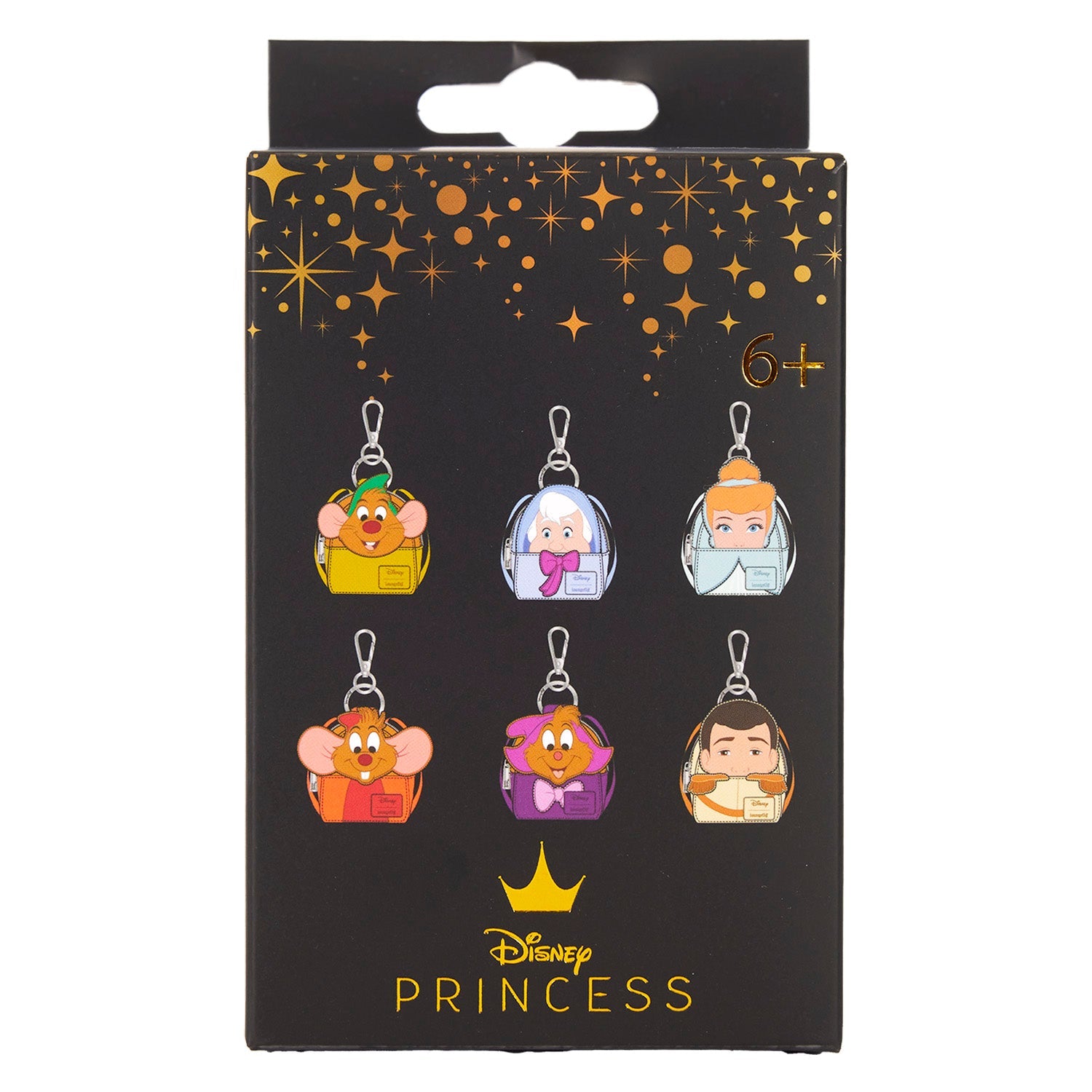Loungefly x Disney Cinderella 75th Anniversary Mystery Mini Backpack Bag Charm - GeekCore