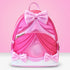 Loungefly x Disney Cinderella 75th Anniversary Pink Bow Mini Backpack - GeekCore