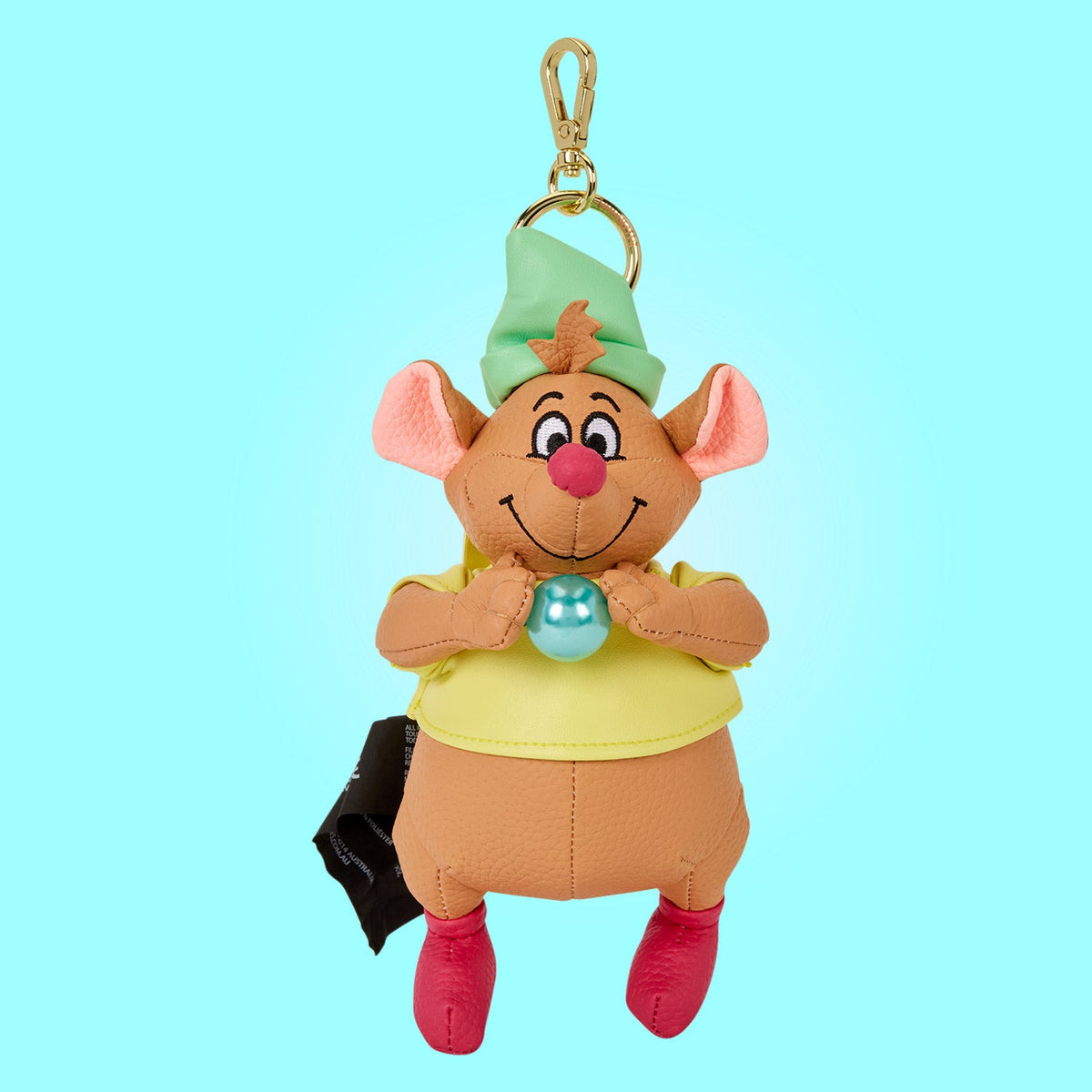 Loungefly x Disney Cinderella Gus Figural Bag Charm - GeekCore