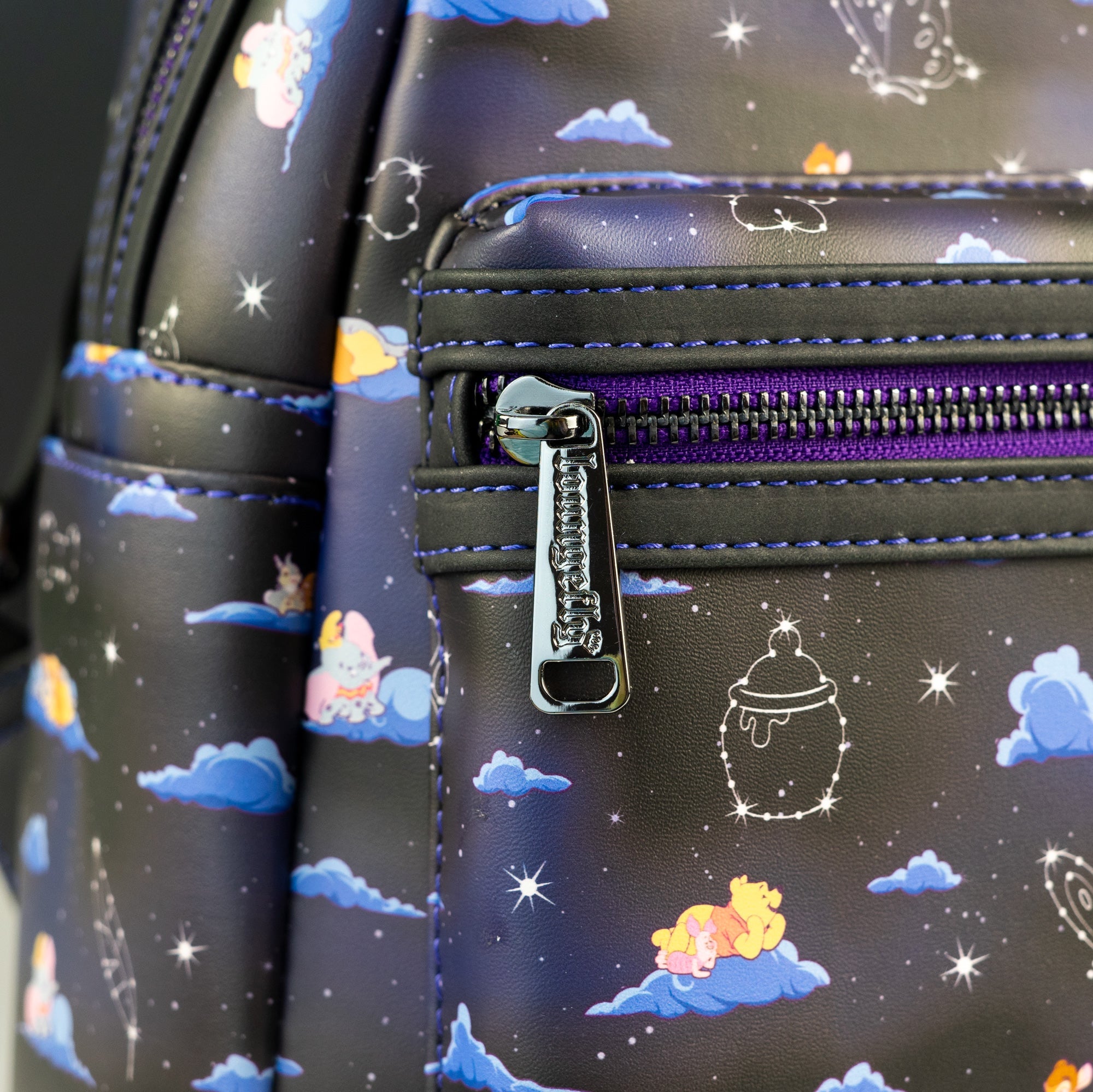 Loungefly x Disney Classic Clouds All Over Print Mini Backpack - GeekCore