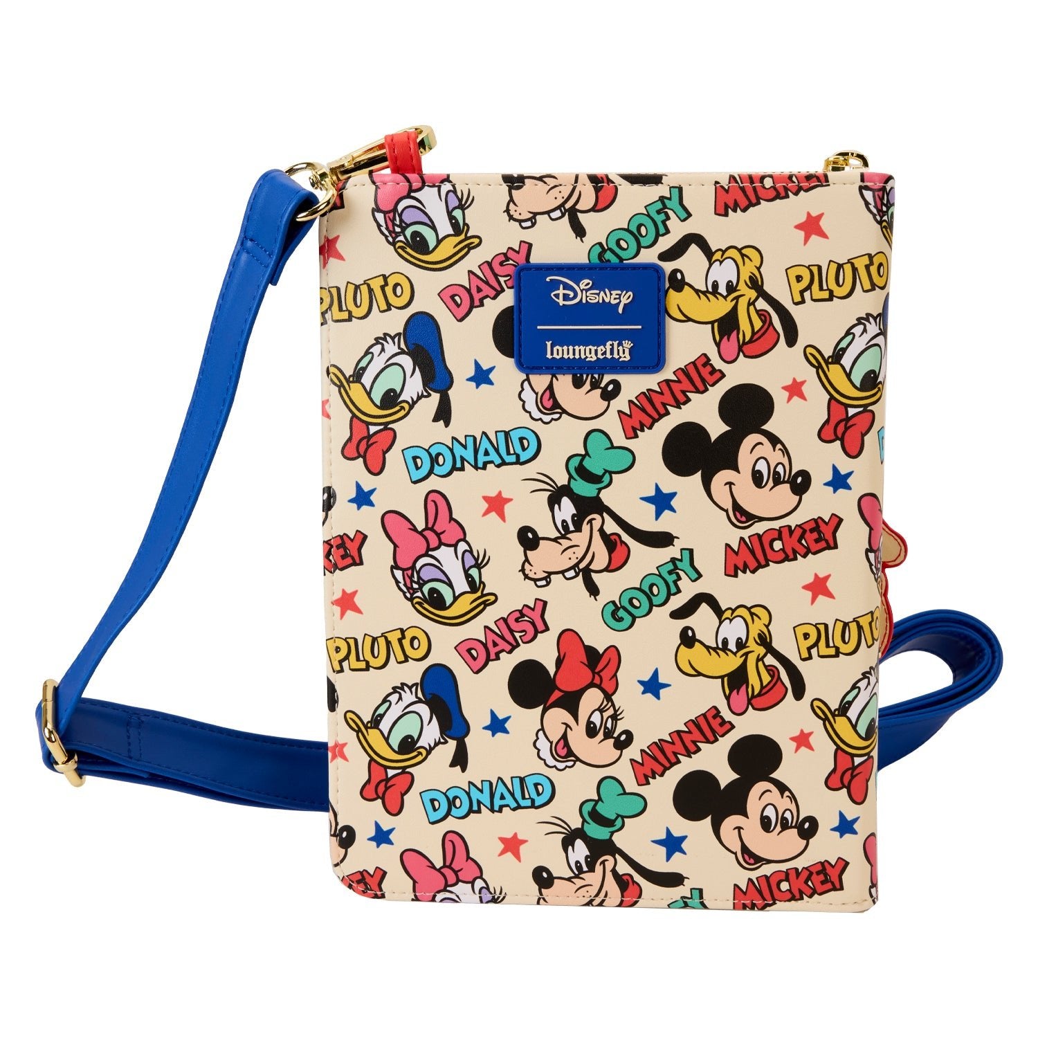 Loungefly x Disney Classic Zip Around Crossbody Journal - GeekCore