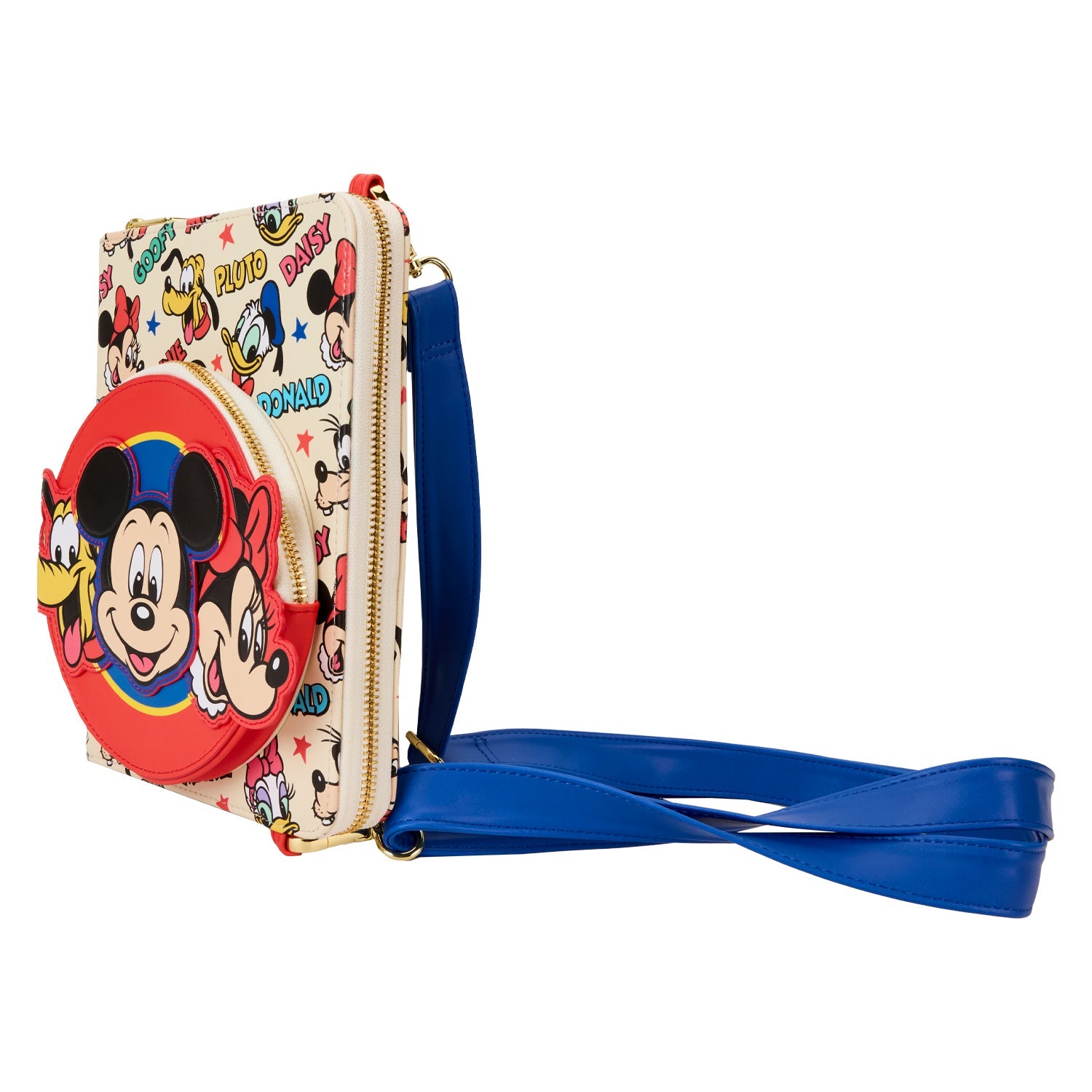 Loungefly x Disney Classic Zip Around Crossbody Journal - GeekCore