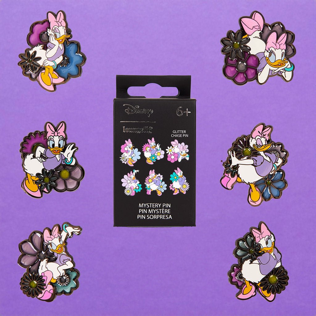 Loungefly x Disney Daisy Duck 85th Anniversary Blind Box Mystery Pin - GeekCore