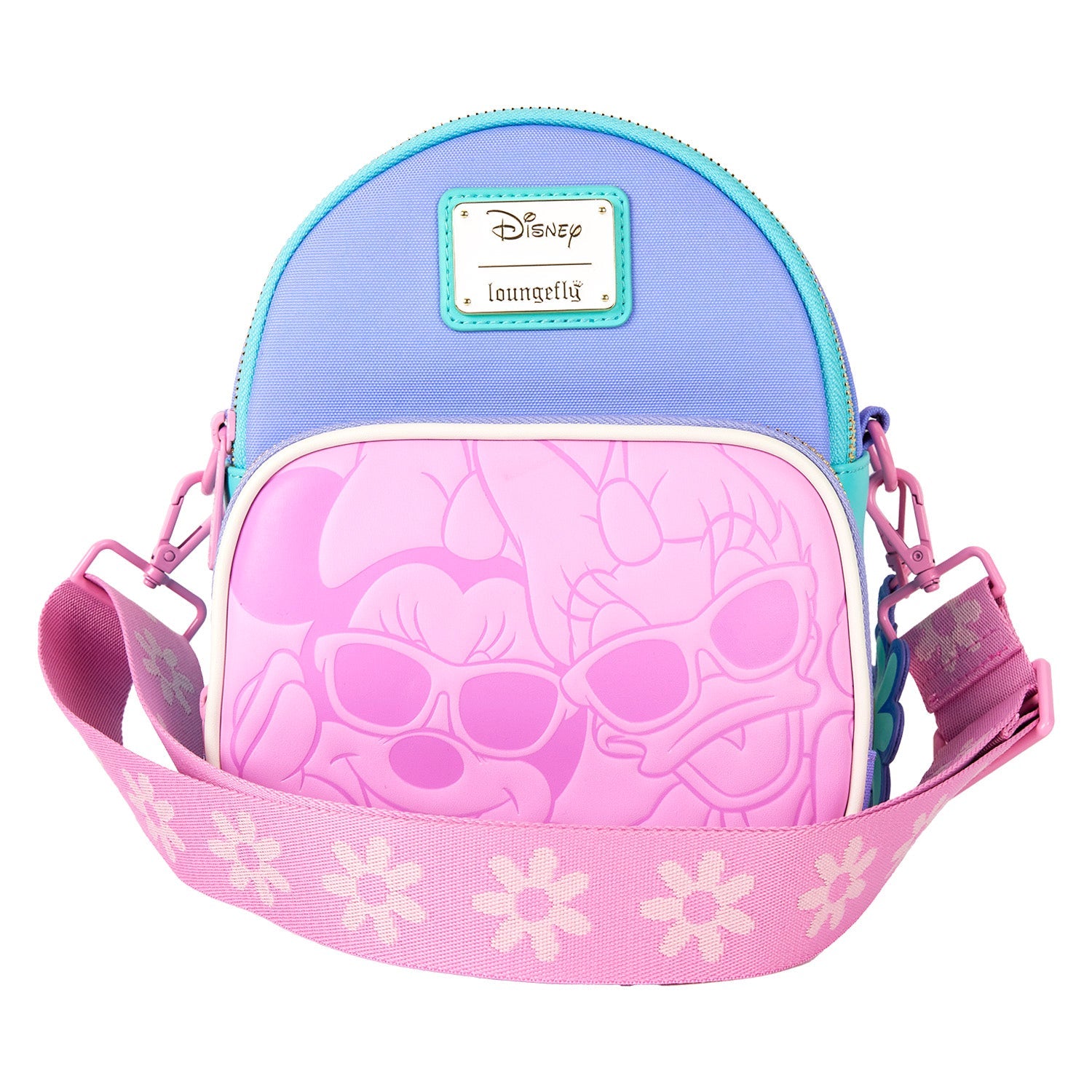 Loungefly x Disney Daisy Duck & Minnie Mouse Mini Convertible Backpack - GeekCore