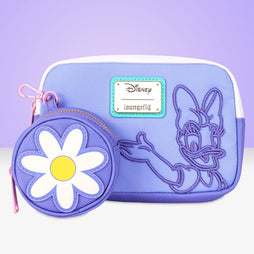 Loungefly x Disney Daisy Duck Nylon Sling Bag - GeekCore