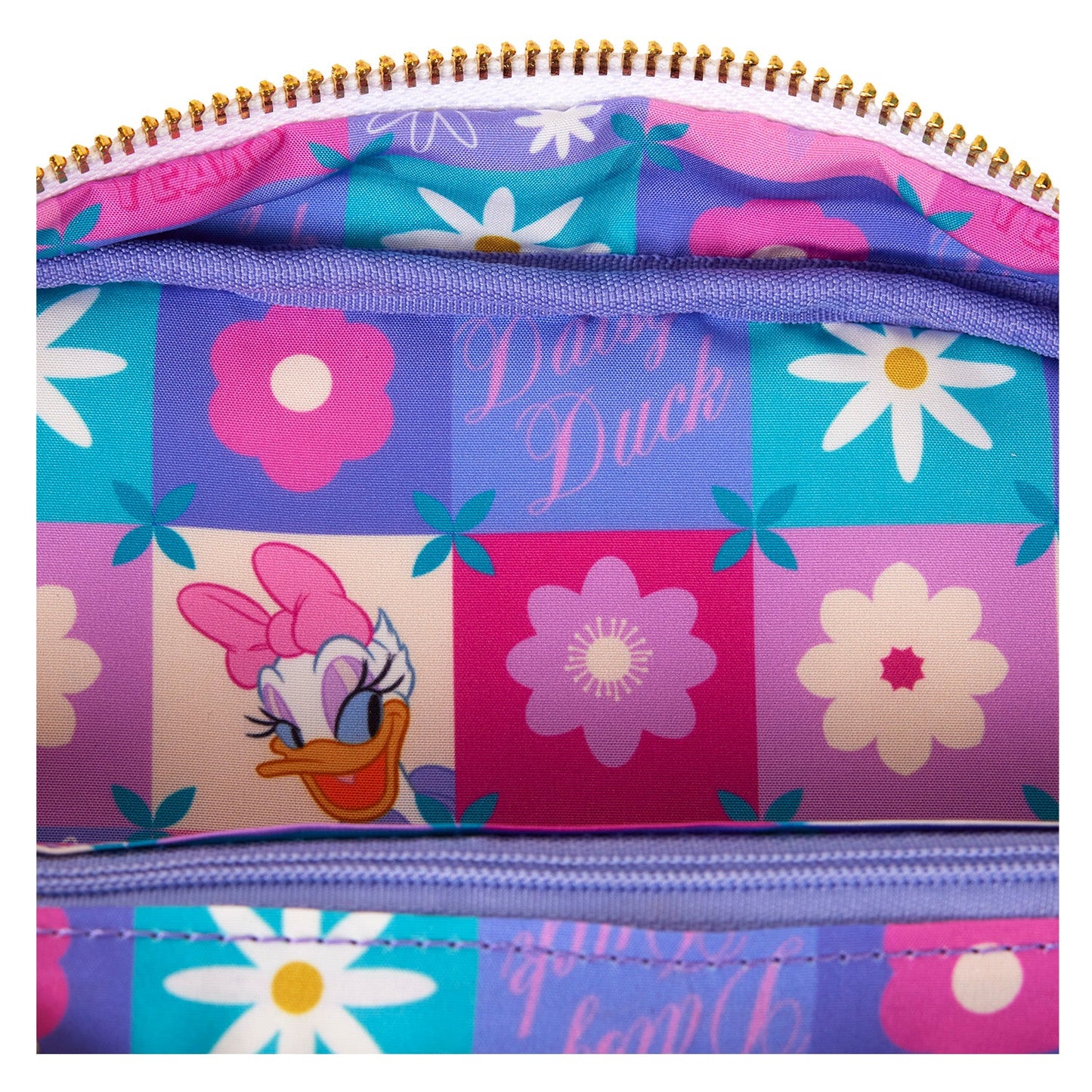 Loungefly x Disney Daisy Duck Nylon Sling Bag - GeekCore