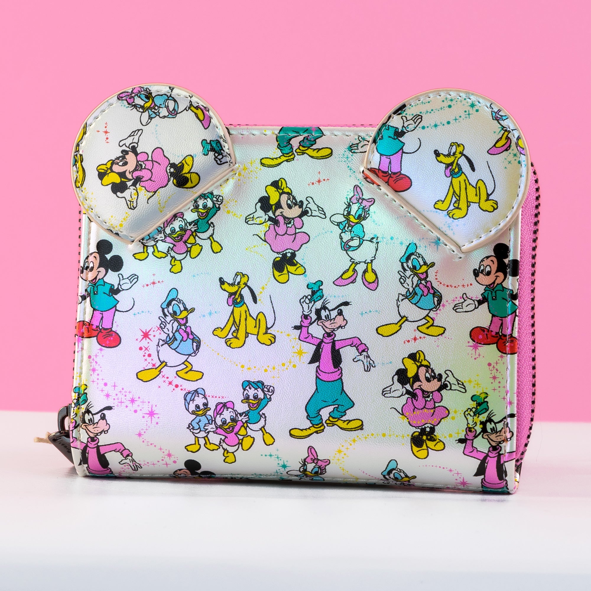 Loungefly x Disney - Disney 100 AOP Wallet - GeekCore