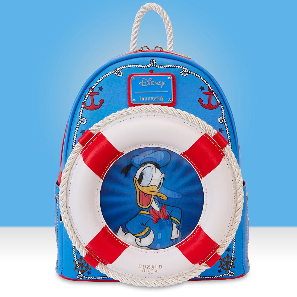 Loungefly x Disney Donald Duck 90th Anniversary Mini Backpack - GeekCore