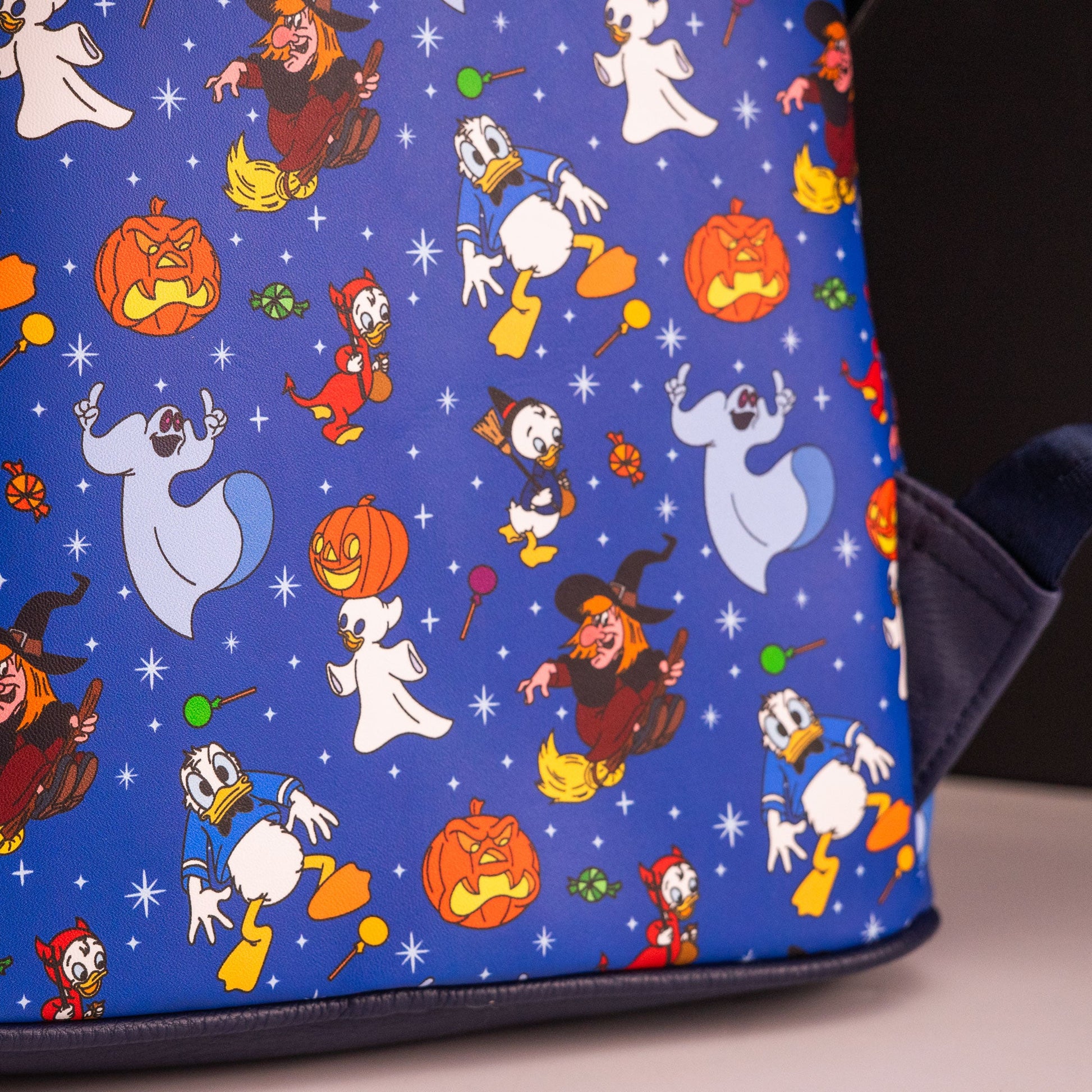 Loungefly x Disney Donald Duck Trick or Treat Halloween Print Mini Backpack - GeekCore