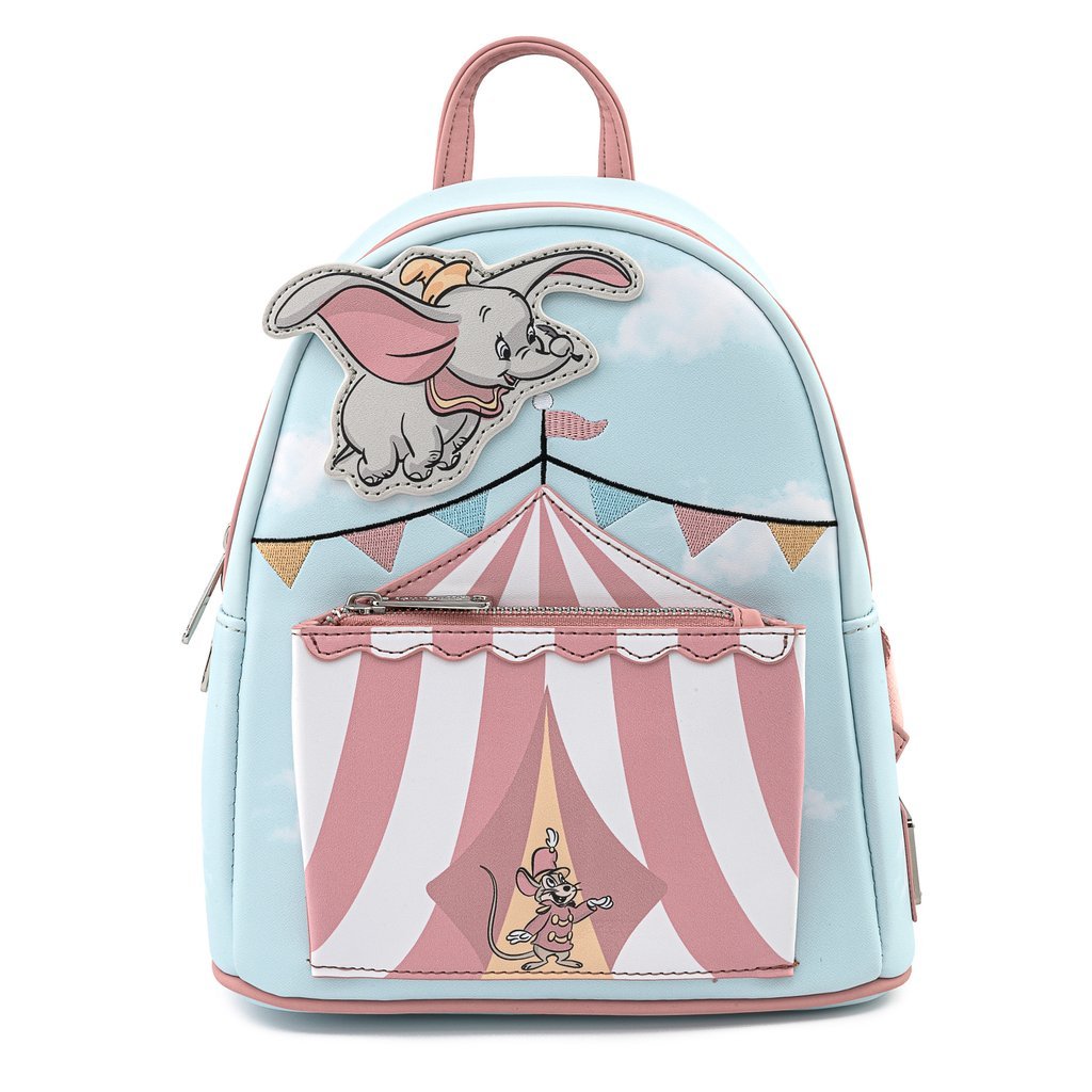 Loungefly x Disney Dumbo Flying Circus Tent Mini Backpack - GeekCore