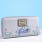 Loungefly x Disney Eeyore Floral Zip Around Purse - GeekCore