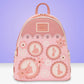 Loungefly x Disney Floral Pink Princess Silhouettes Mini Backpack - GeekCore