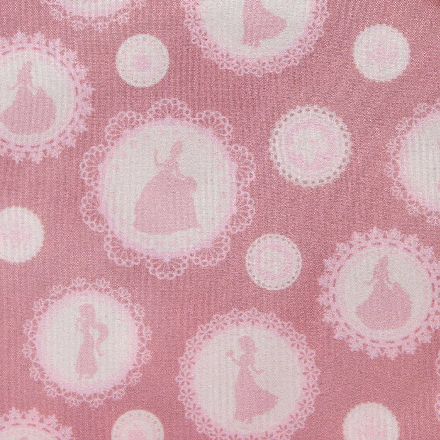 Loungefly x Disney Floral Pink Princess Silhouettes Mini Backpack - GeekCore