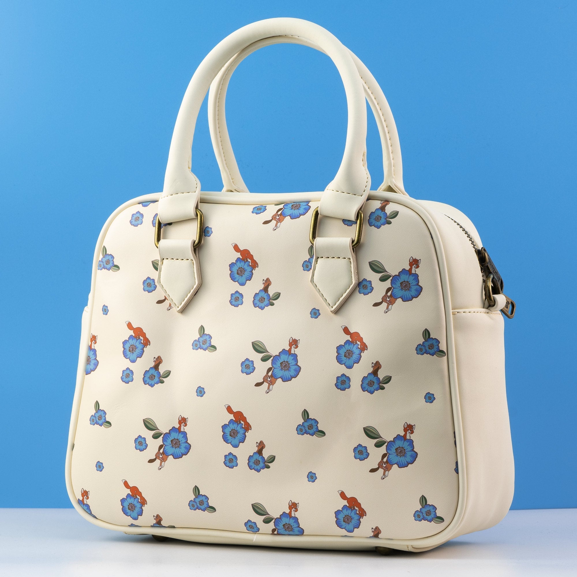 Loungefly x Disney Fox and the Hound All Over Print Handbag - GeekCore