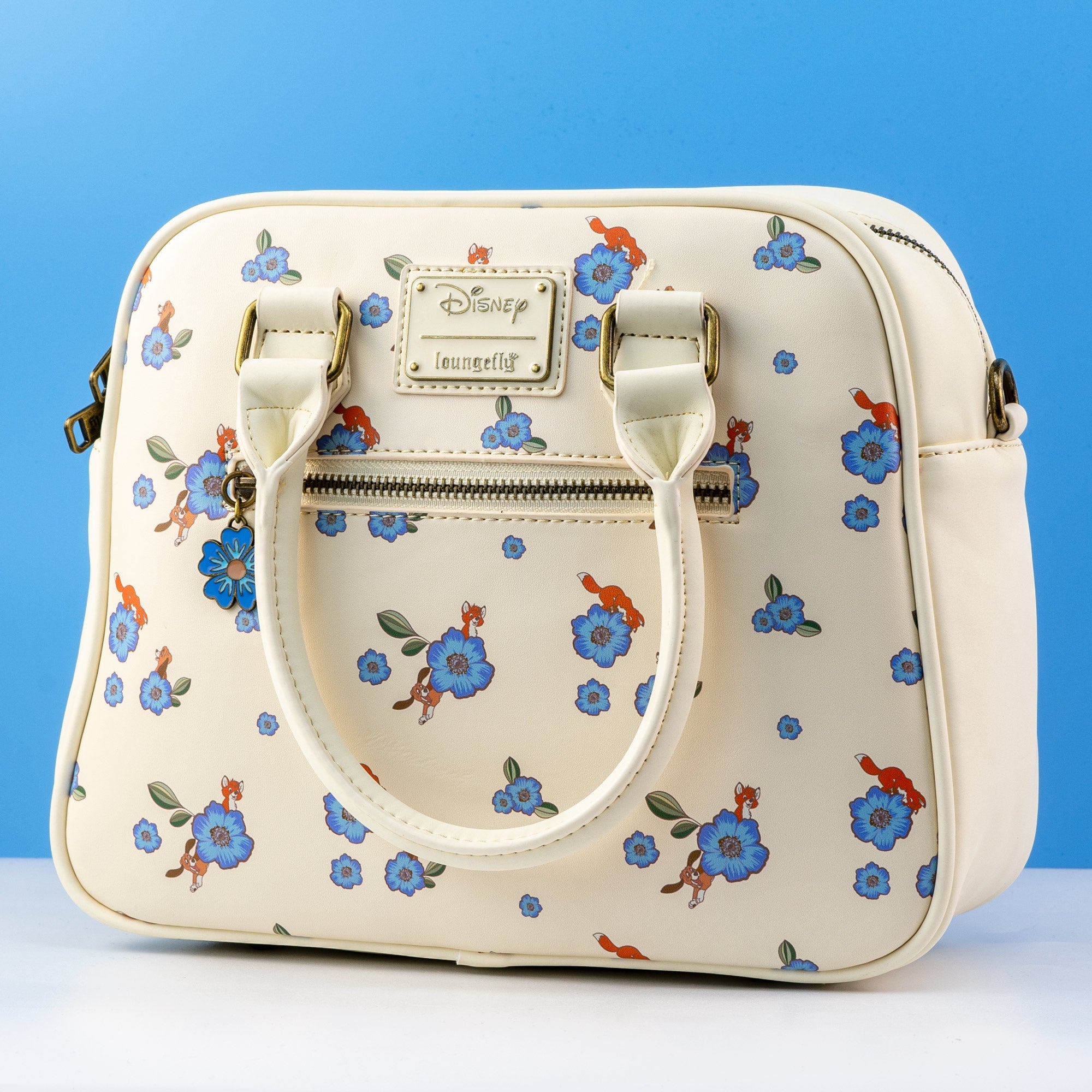 Loungefly x Disney Fox and the Hound All Over Print Handbag - GeekCore