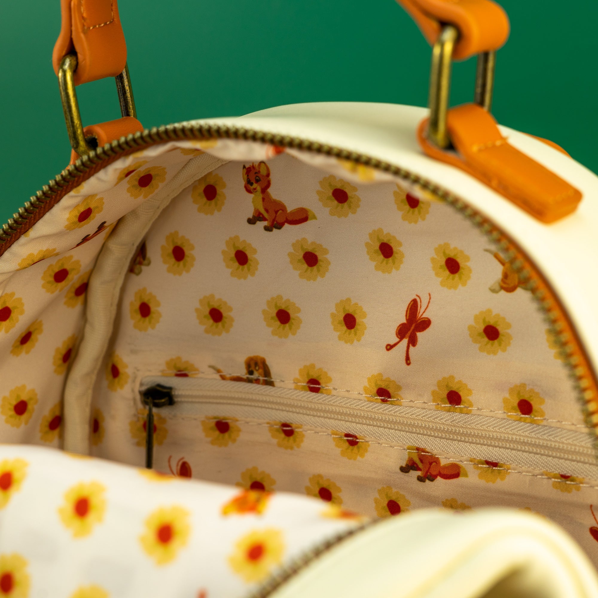 Loungefly x Disney Fox and the Hound Floral Mini Backpack - GeekCore