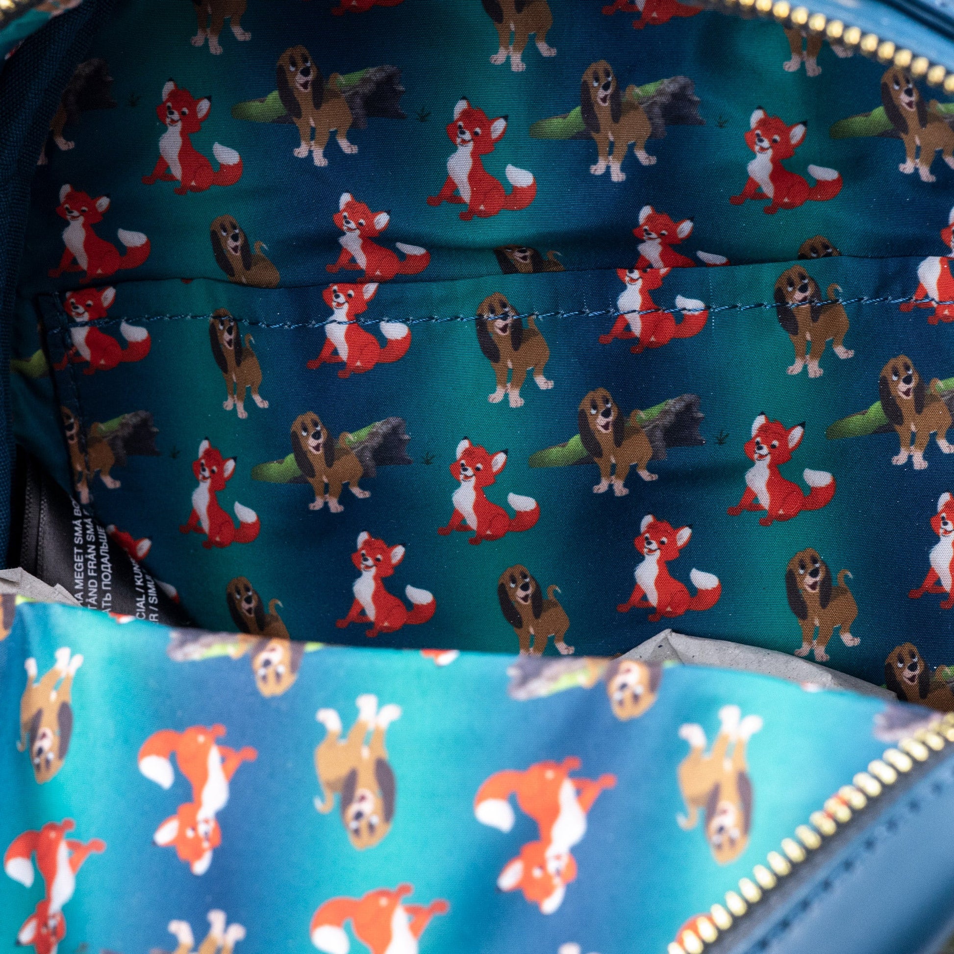Loungefly x Disney Fox and the Hound Splash Mini Backpack - GeekCore