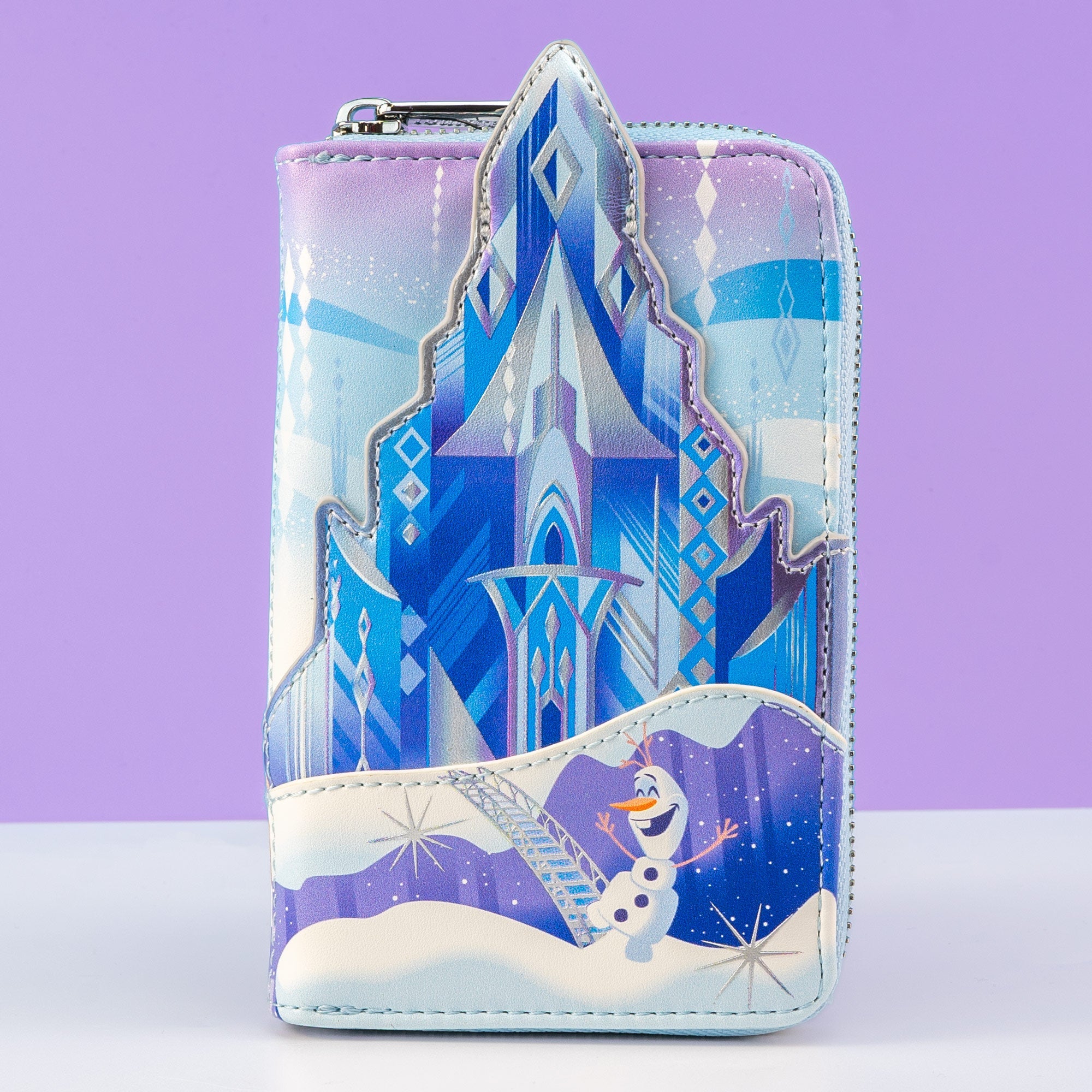 Loungefly x Disney Frozen Elsa, Anna and Olaf Castle Purse - GeekCore