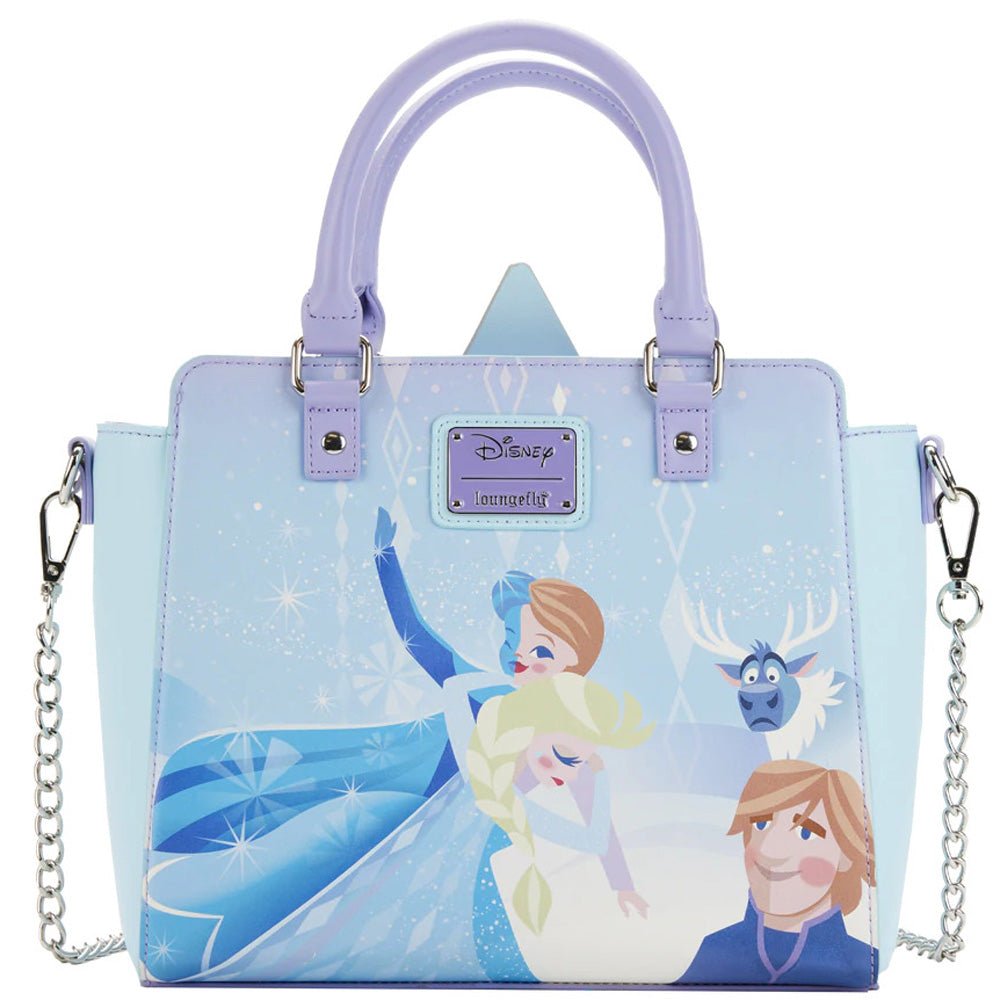 Loungefly x Disney Frozen Elsa Castle Crossbody Bag - GeekCore