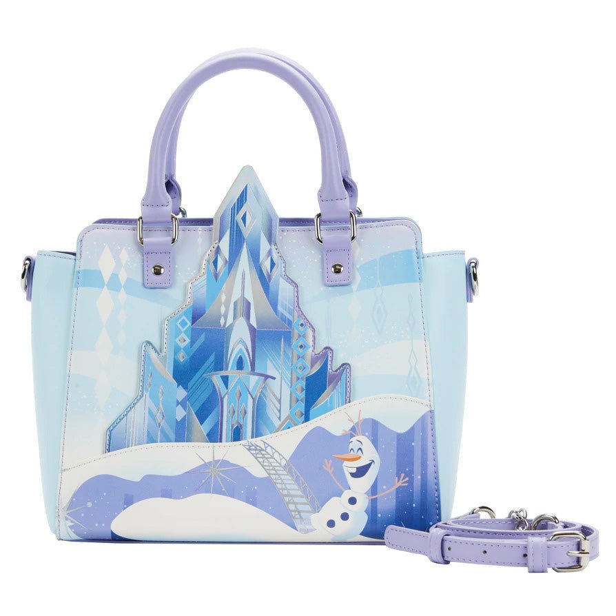 Loungefly x Disney Frozen Elsa Castle Crossbody Bag - GeekCore