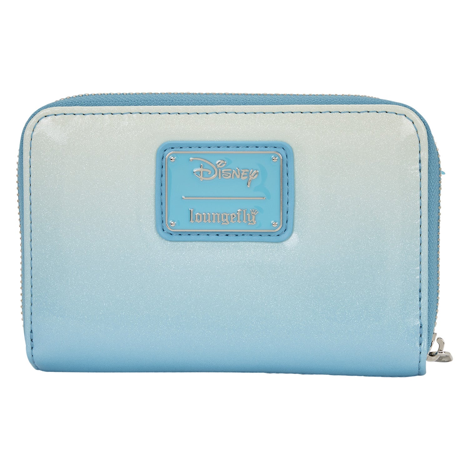 Loungefly x Disney Frozen Elsa Glitter Sequin Zip Around Wallet - GeekCore