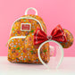 Loungefly x Disney Gingerbread All Over Print Mini Backpack and Headband Set - GeekCore