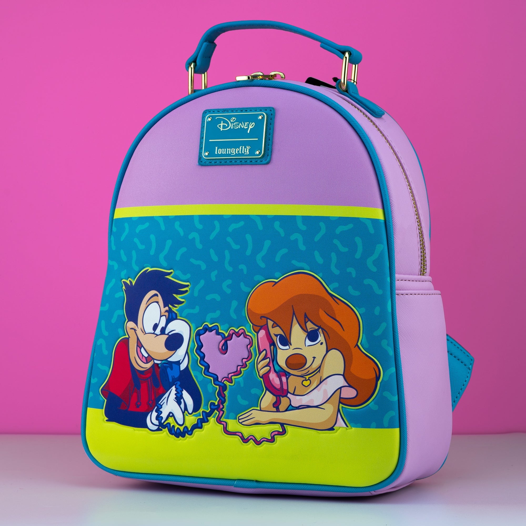 Loungefly x Disney Goofy Movie Max and Roxanne Mini Backpack - GeekCore