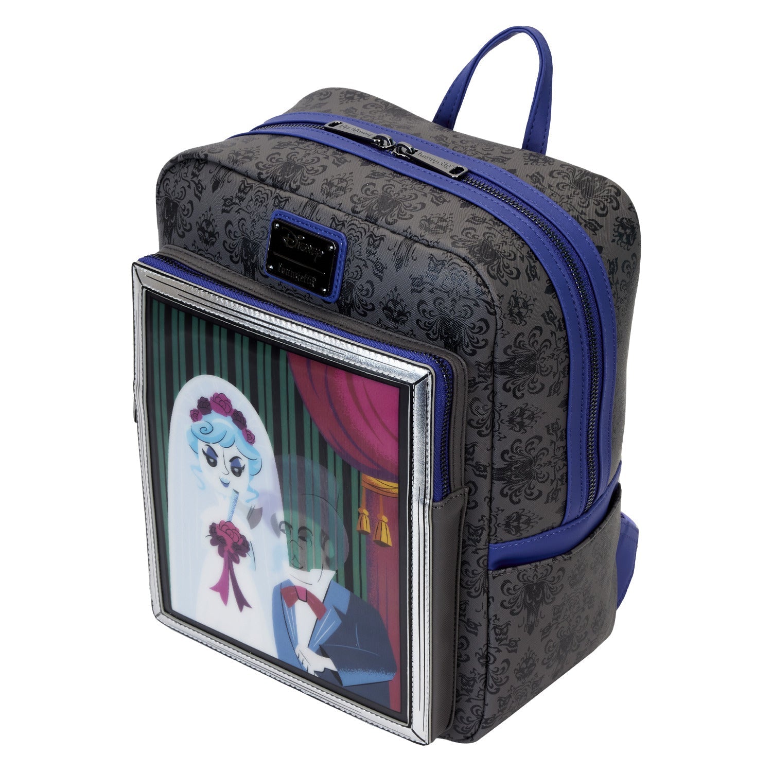Loungefly x Disney Haunted Mansion Black Widow Bride Mini Backpack - GeekCore