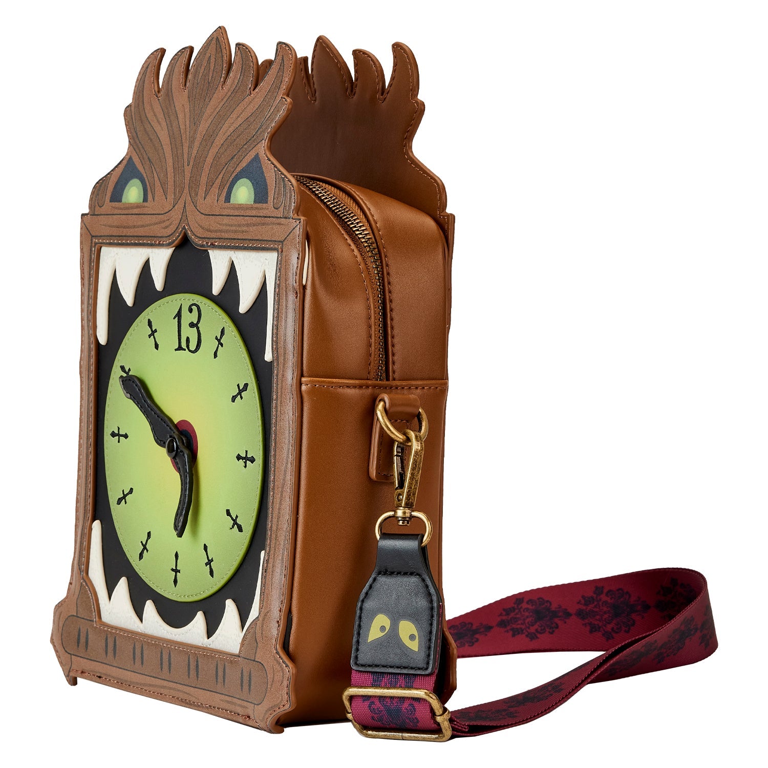 Loungefly x Disney Haunted Mansion Grandfather Clock Crossbody Bag - GeekCore