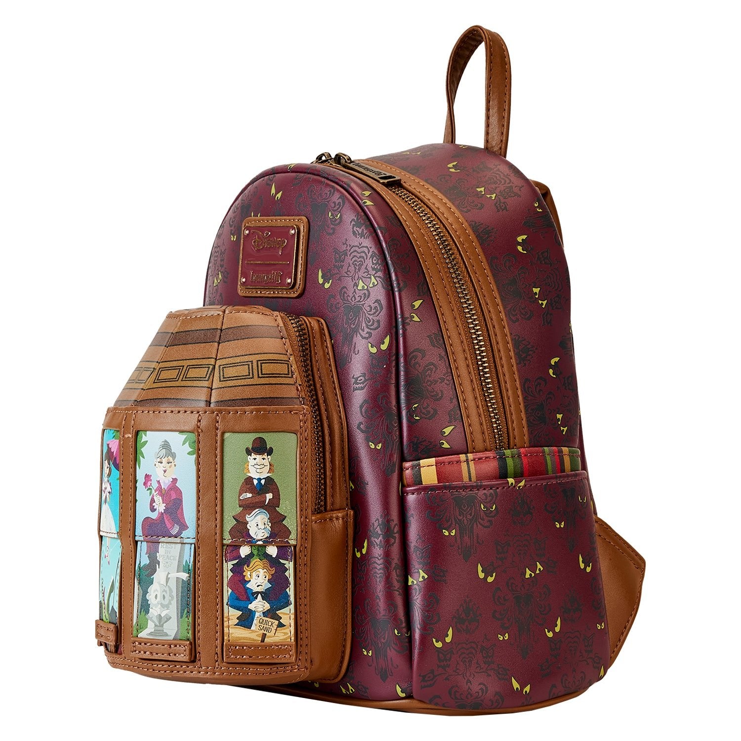 Loungefly x Disney Haunted Mansion Moving Portraits Mini Backpack - GeekCore