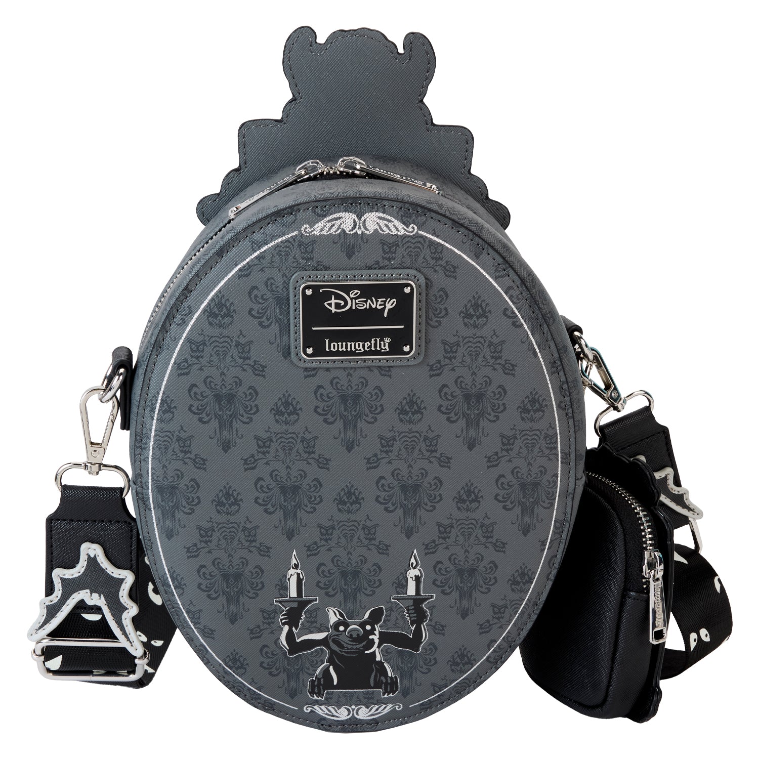 Loungefly x Disney Haunted Mansion Plaque Crossbody Bag - GeekCore