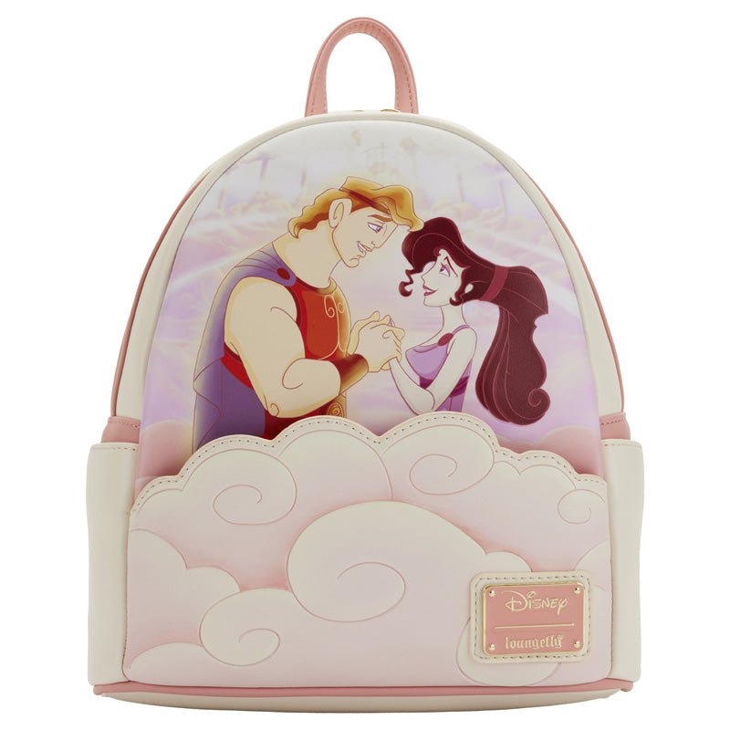 Loungefly x Disney Hercules 25th Anniversary Megara and Hercules Mini Backpack - GeekCore