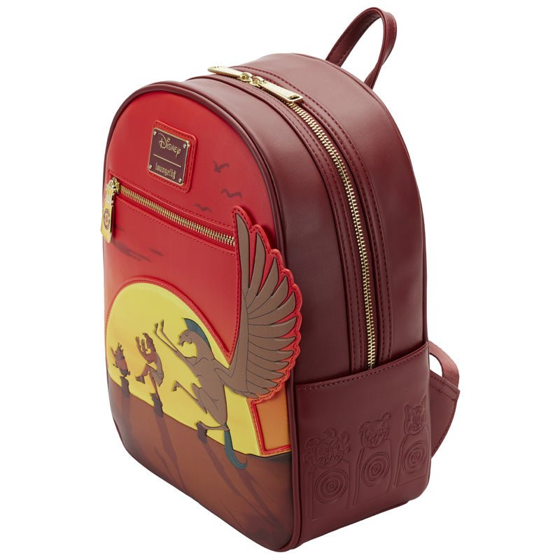 Loungefly x Disney Hercules 25th Anniversary Sunset Mini Backpack - GeekCore