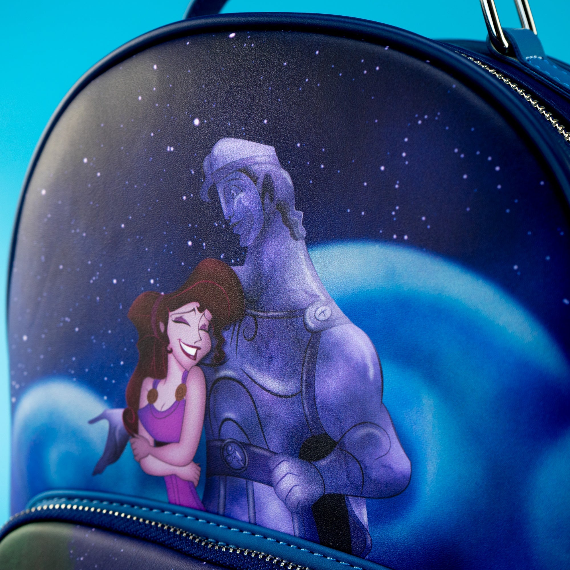 Loungefly x Disney Hercules, Megara (Meg) and Muses Mini Backpack - GeekCore