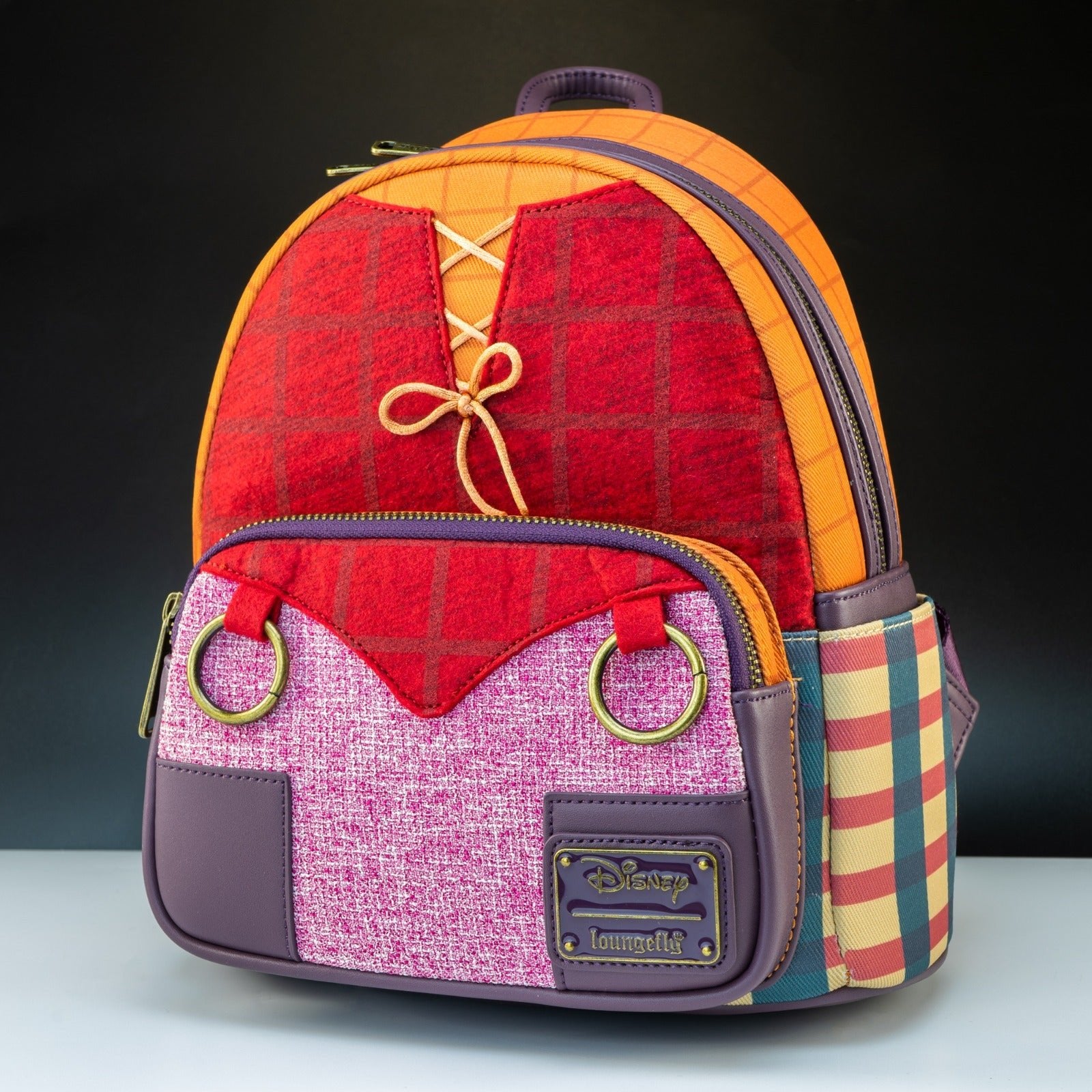 Loungefly x Disney Hocus Pocus Mary Sanderson Dress Cosplay Mini Backpack - GeekCore
