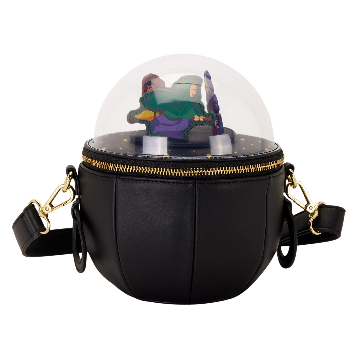 Loungefly x Disney Hocus Pocus Sanderson Sisters Flying Dome Crossbody Bag - GeekCore