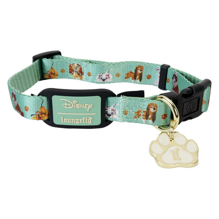 Loungefly x Disney I Heart Dogs AOP Dog Collar - GeekCore