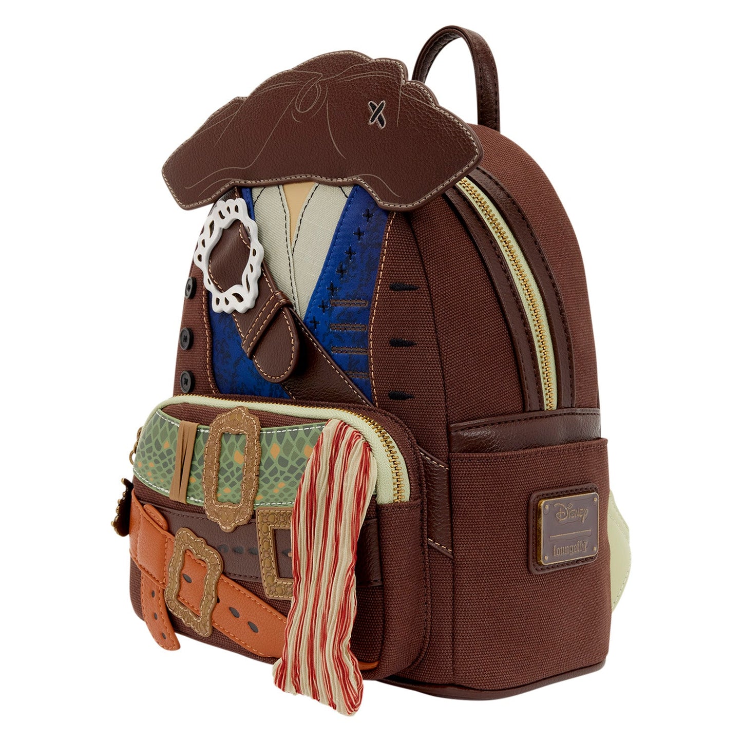 Loungefly x Disney Jack Sparrow Cosplay Mini Backpack - GeekCore